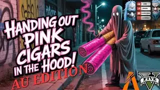Handing out pink cigars in the hood AU Edition! | GTA5 RP | 2 Troll Gaming |