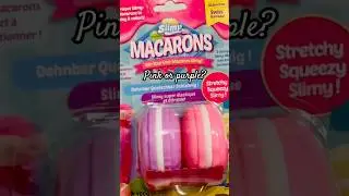 Slime ASMR - Slimy Macarons #slime #satisfying #asmr #shorts