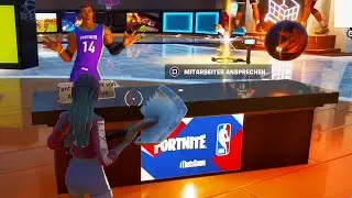 Visit the NBA Creative Center | Fortnite NBA Creative Center Visit Quest Location German