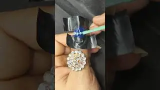 Begginers friendly easy nail art design 🤩 #nailarttutorial #postviralシ #nails #nailpolish #nailart