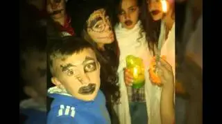 Lagjia pigza ne festen e halloween -it