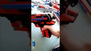 Prototype LEGO Deagle vs Final Product