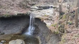 Blue Hen Falls at Cuyahoga Valley National Park in Ohio