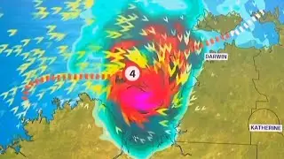 Cyclone Fina to strengthen to a category four as Darwin braces for gale force winds