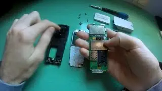Nokia 6200 disassembly & assembly. Retro phone from 2003