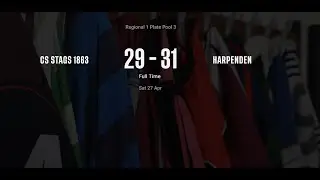 CS Stags 1863 vs Harpenden - 27/04/2024