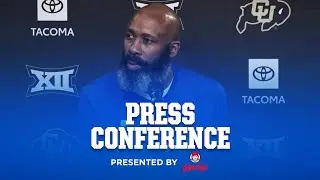 Men's Basketball Postgame Press Conference at Colorado