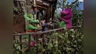 Barney Song : And The Green Grass Grows All Around (Safety First !)