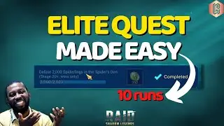 THIS TRICK Defeats 2000 Spiderlings in 10 Battles for Elite Clan Quest | Raid: Shadow Legends
