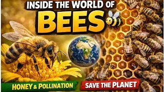 Inside the World of Bees 🐝 | How These Tiny Creatures Keep Life Alive