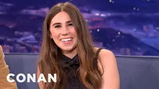 Zosia Mamet Confirms That Dating Today Is Pretty Effing Bad | CONAN on TBS