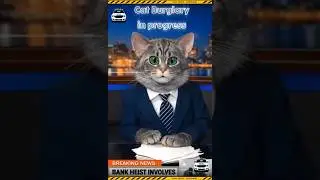 Breaking News - Cats Rob Bank