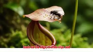 Pitcher Plant / Nepenthes Explained | How Carnivorous Plants Trap Insects#environment 