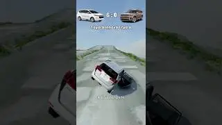 Toyota Innova Crysta 🆚 Hyundai Santa Fe - 🚗💥 Durability Test in BeamNG.drive!