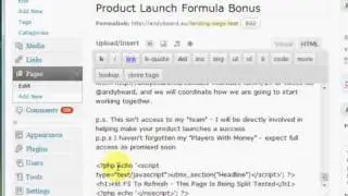 WordPress Google Website Optimizer Multivariate Splittest...