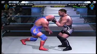 WWE SmackDown RVD vs KURT ANGLE Full Match