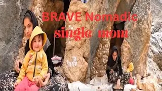 Nomadic single girl. Difficult life of nomads #nomadiclifeestyle #nomadicgirl #nomadic #nomadism
