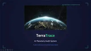TerraTrace OS &mdash; Satellite-Based Carbon Credit & Biomass Audit System