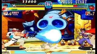 Marvel vs. Capcom (1998) Arcade Original Gameplay | Capcom CPS-2
