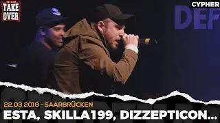 TopTier Takeover Saarbr&uuml;cken 22.03.2019 - Cypher feat. EstA, Skilla199, Dizzepticon uvm.