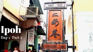Ipoh Travel and Feast #25 - Famous Caramel Custard, Popiah, Pork satay in Concubine lane.