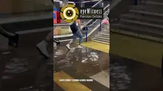 Video shows flooding across Madrid | eyeWitness