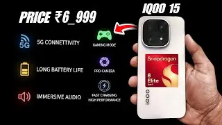 IQOO 15 REVIEW 😱 IQOO 15 GAMING + CAMERA TEST & PRICE IN INDIA ⚡ #Iqoo #Iqoo15 