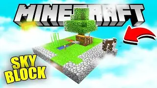 NOVO SERVIDOR de SKYBLOCK CL&Aacute;SSICO do BRASILEIRO para MINECRAFT JAVA e BEDROCK - SERVER DE SKYBLOCK