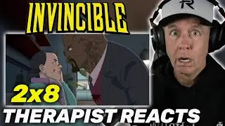 I Thought You Were Stronger | Therapist REACTS to Invincible Season 2 Episode 8