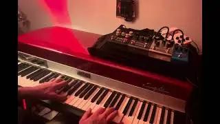 Strymon Cloudburst on a Rhodes MKI