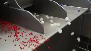 Triltechniek-Kunststofgranulaat