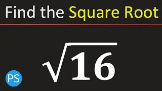 Square Root of 16 | Value of sqrt(16) | Root 16