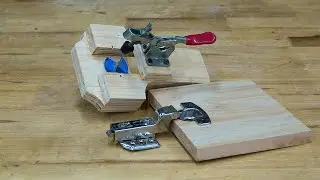 Build Your OWN Kreg Concealed Hinge Jig For PERFECT Cabinet Doors!