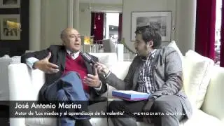 José Antonio Marina, autor de 'Los miedos y el aprendizaje de la valentía'. 20-3-2014