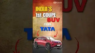 The All New Tata Curvv | India's first Coupe SUV