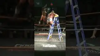 Chris Bey hits a CRAZY Art of Finesse on Hammerstone off a Ladder!