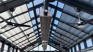 Solar Roman Shades for Conservatories - Specialized Shading Systems