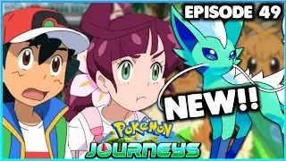 POK&Eacute;MON JOURNEY EP.49 Ash And Goh Found A New Eveelution 🔥|| Eevee That Can Evolve Into All Form😲