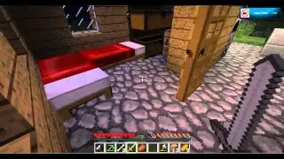 The Badger Boys Play Minecraft: Episode 2 Iron Golem Farm