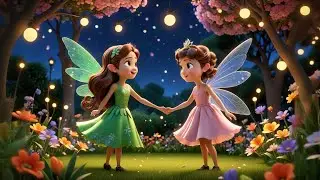 Six Singing Fairies Glow in the Garden | Magical Counting Song for Kids | Fairy Tale & Nature Rhyme