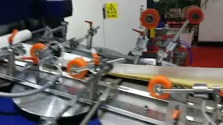 Square bottom paper courier bag making machine ecommerce envelope paper mailer machine eco friendly