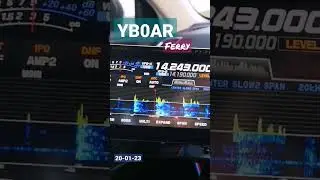 working Ferry YB0AR, breaking the pileup