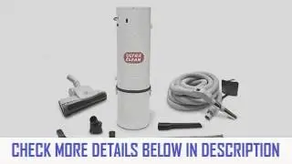 Central Vacuum Ultra Clean Unit 7500 sq ft with Tu
