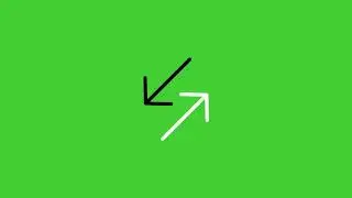 Swap Arrow Animated Icons on green screen background | HD | FREE DOWNLOAD