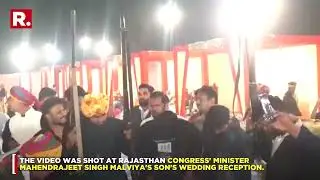 Video Of Gunshot Firing At Rajasthan Minister Son's Wedding Goes Viral
