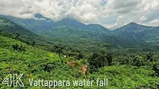 4K Vattappara waterfall | Relaxing Nature River walking | Kerala Palakkad Travel | India Nature