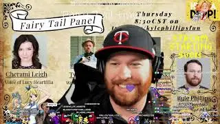 Actor Kyle Phillips (MHA, OP, SaikiK) Hosts a VA Panel w/ Guest Voices From Fairy Tail (12-27-2020)
