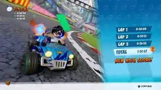 Crash Team Racing (NF) - Turbo Track: Oxide Ghost (All Types)