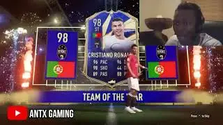 KSI PACKS TOTY RONALDO IN FIFA 21