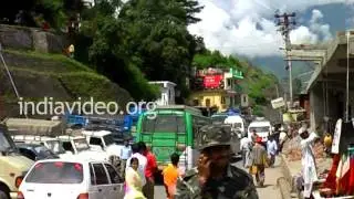 Joshimath town  Uttarakhand